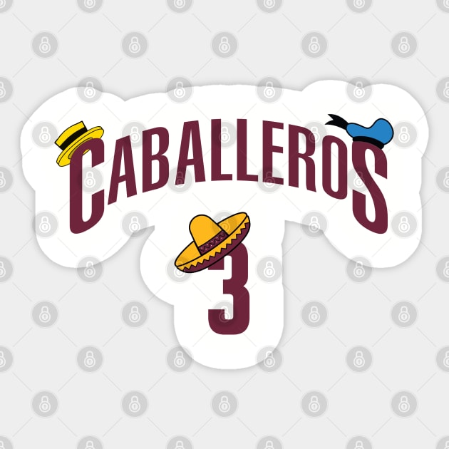 Cleveland Caballeros Sticker by CFieldsVFL